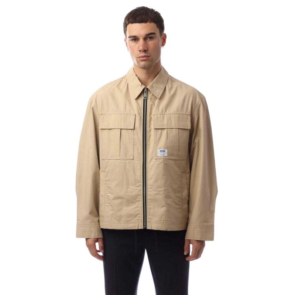 Hugo Mens Bino2511 Label Logo Jacket / Beige